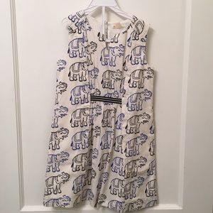CrewCuts Elephant Print Dress | Girls, Size 6